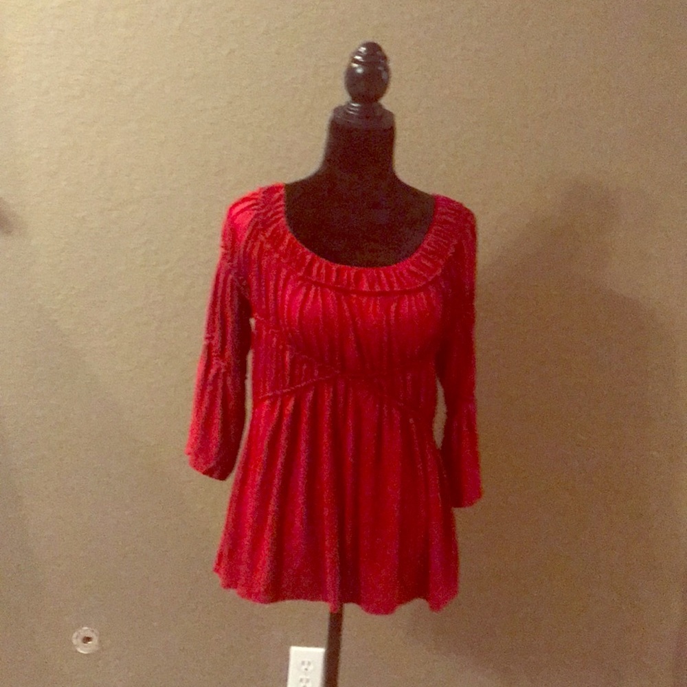 Max Studio Red Blouse